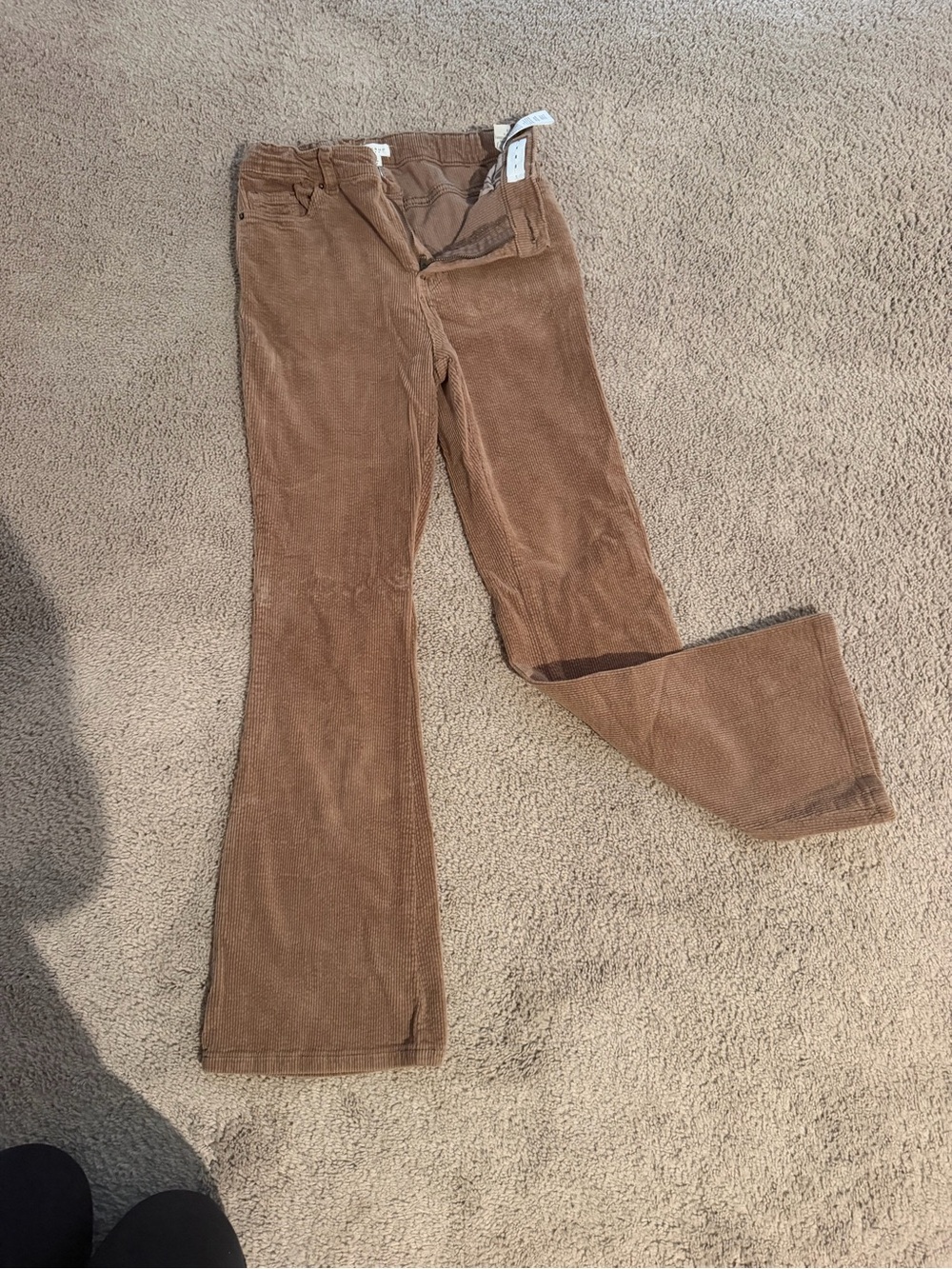 PacSun Kids Brown Corduroy Flare Jeans